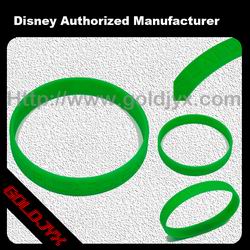 green rubber bracelet