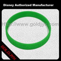 green rubber bracelet