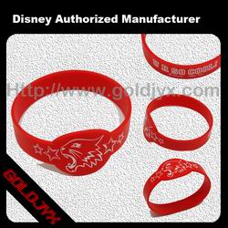 silicone red wristband