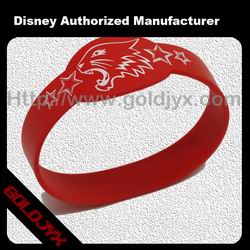 silicone red wristband