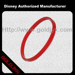 silicone red bracelet