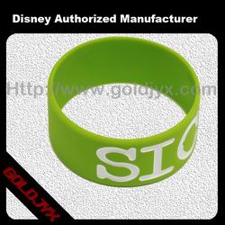 silicone printed wristband