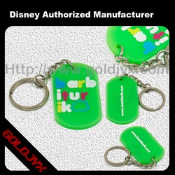 silicone cartoon key ring