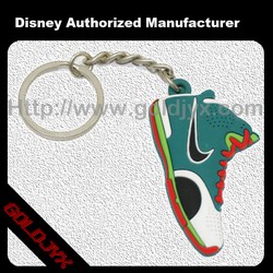 silicone sports key ring