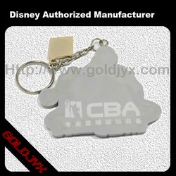 personalized pvc key rings