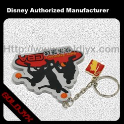 personalized pvc key rings