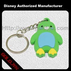 silicone cartoon keychain