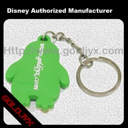 silicone cartoon keychain